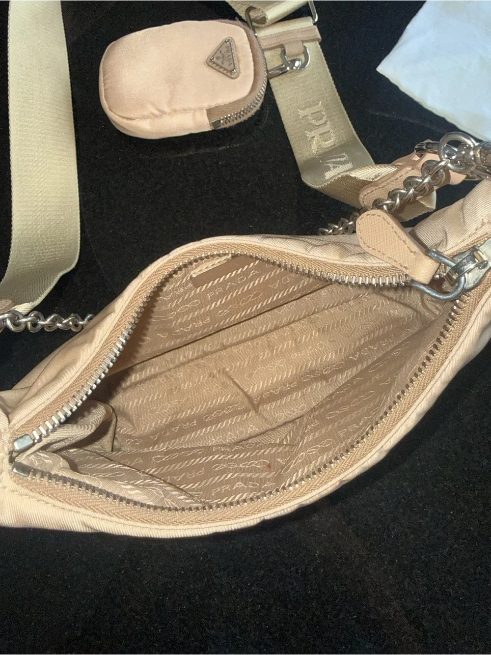 Prada nylon shoulder